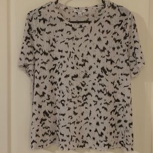 Nine West Animal Print Top